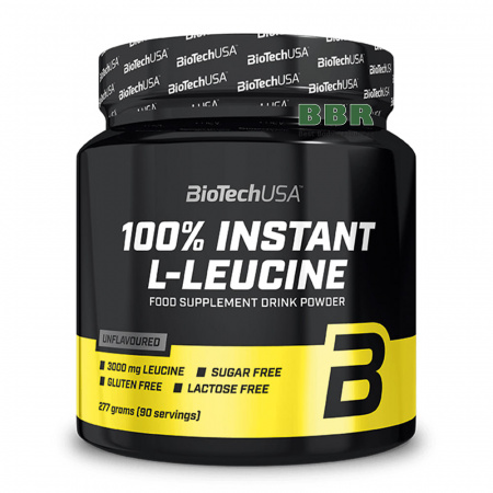 100% Instant L-Leucine 277g, BioTechUSA