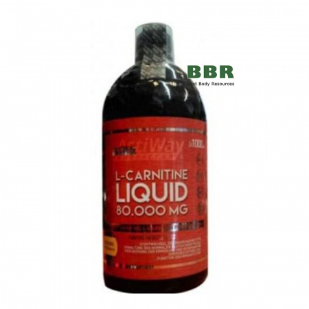 L-Carnitine Liquid 80.000mg, ActiWay L-Carnitine Liquid 80.000mg, ActiWay