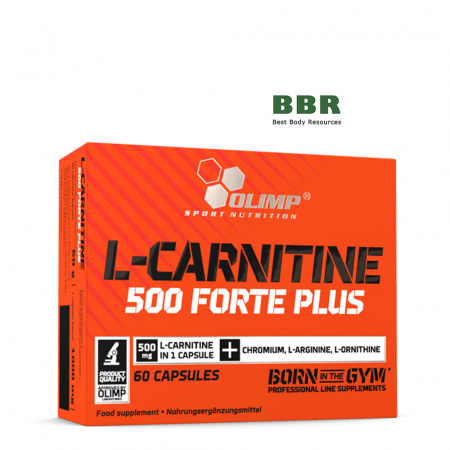 L-Carnitine 500 Forte Plus Sport Edition 60 Caps, Olimp