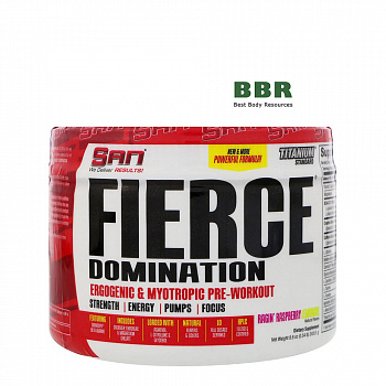 Fierce Domination 10 Servings 249g, SAN