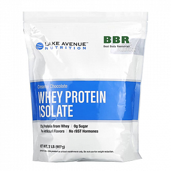 Whey Protein Isolate 907g, Lake Avenue Nutrition