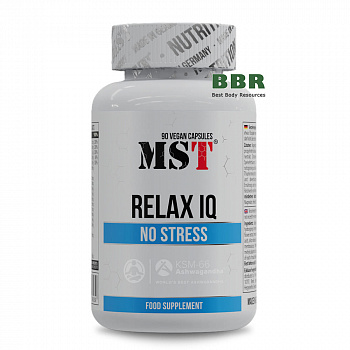 Relax IQ No Stress 90 Veg Caps, MST