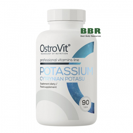 Potassium 90 Tabs, OstroVit Potassium 90 Tabs, OstroVit