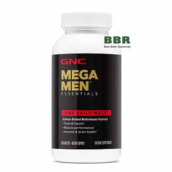 Mega Men One Daily 60caps, GNC