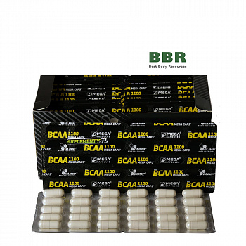 BCAA Mega Caps 1100mg 30 Caps, Olimp