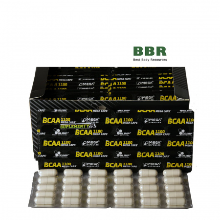 BCAA Mega Caps 1100mg 30 Caps, Olimp