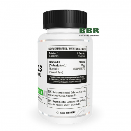 Vitamin D3 2000iu 120 Softgels, MST