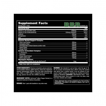 Animal Immune Pak 30 Packs, Universal