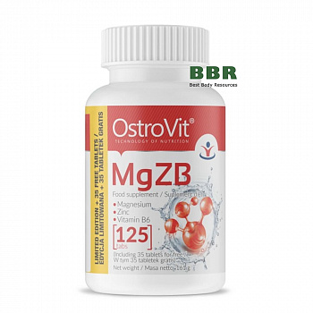 MgZB 125 Tabs, OstroVit