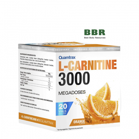 L-Carnitine Shot 3000, Quamtrax