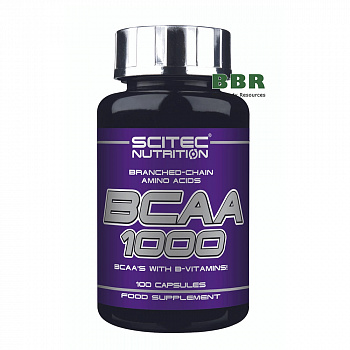 BCAA 1000 100caps, Scitec Nutrition