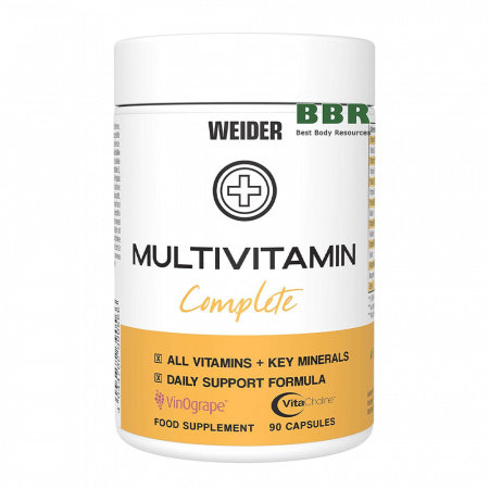 Multivitamin Complete 90 Caps, Weider