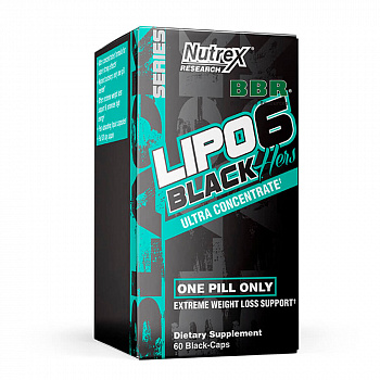 Lipo-6 Black HERS Ultra Concentrate 60caps, Nutrex