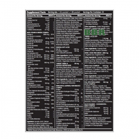 Monster Pak 60pack, Scitec Nutrition