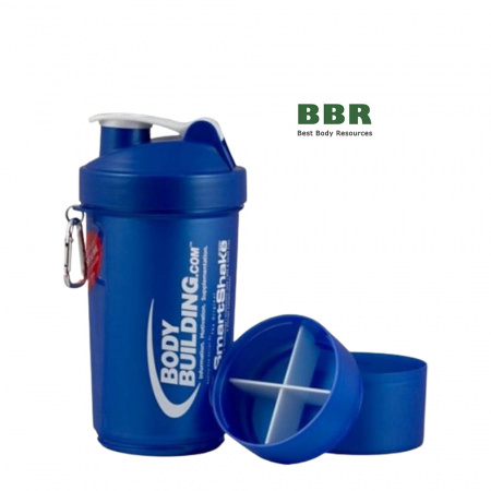 Шейкер Bodybuilding 3-x комп. 600ml