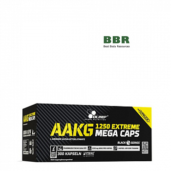 AAKG 1250mg Extreme Mega 300 Caps, Olimp