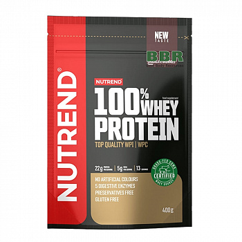 100% Whey Protein 400g, Nutrend