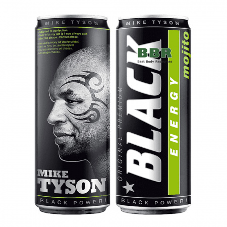 Энергетик Mike Tyson 250ml, Black Energy
