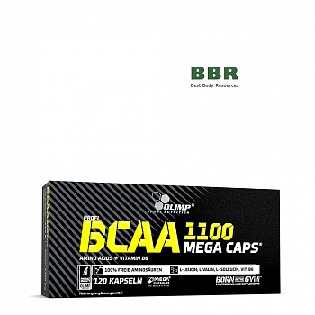 BCAA Mega Caps 1100mg 120 Caps, Olimp