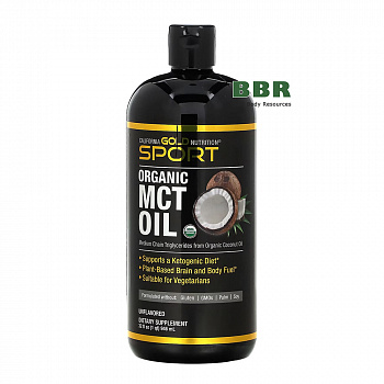 MCT Oil from Coconut 946ml, California GOLD Nutrition