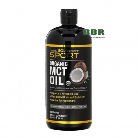 MCT Oil from Coconut 946ml, California GOLD Nutrition MCT Oil from Coconut 946ml, California GOLD Nutrition