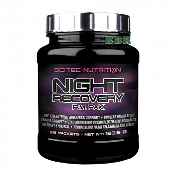 Night Recovery PM Pak 28 Packs, Scitec Nutrition