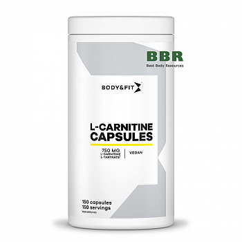 L-Carnitine 750mg 150 caps, Body&Fit