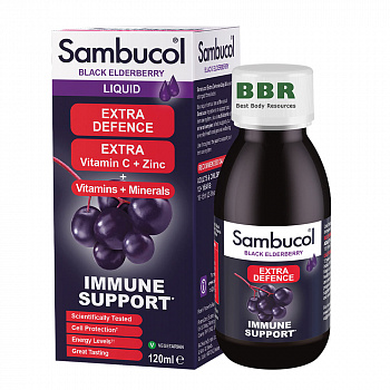 Immune Support Extra Defence 120ml, Sambucol