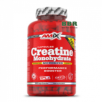 Creatine Mohohydrate 750mg 500 Veg Caps, Amix Creatine Mohohydrate 750mg 500 Veg Caps, Amix
