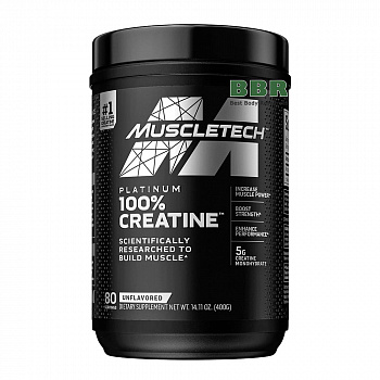 100% Platinum Creatine 400g, MuscleTech