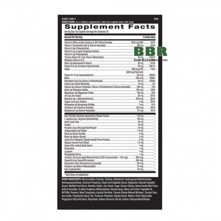 Mega Men 50 Plus 60 Tabs, GNC