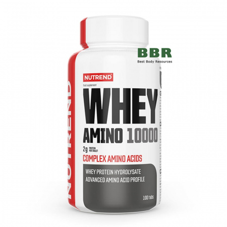 Whey Amino 10000 100 Tabs, NUTREND Whey Amino 10000 100 Tabs, NUTREND