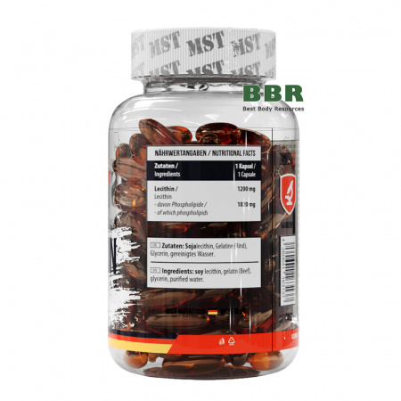 Lecithin 1200mg 100 Softgels, MST