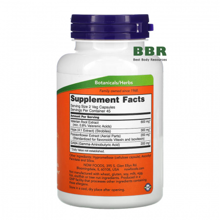 Sleep 90 Caps, NOW Foods