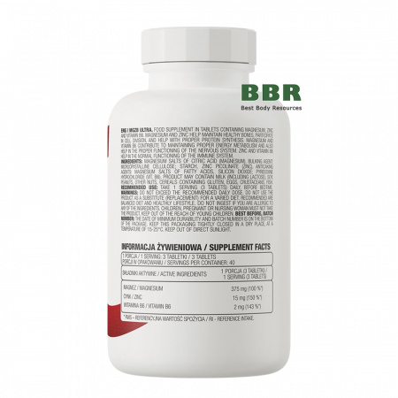 MgZB Ultra 120 Tabs, OstroVit