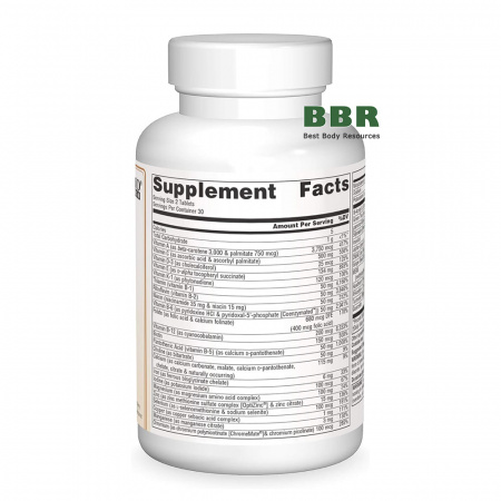 Life Force Multiple 60 Tabs, Source Naturals