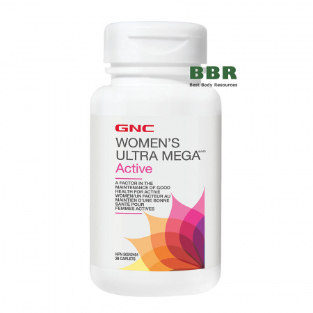 Womens Ultra Mega Active 28caps, GNC