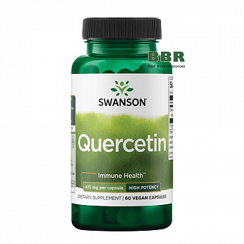 Quercetin 475mg 60 Veg Caps, Swanson