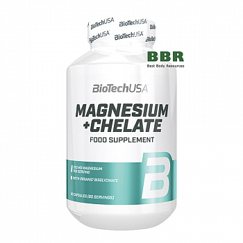 Magnesium + Chelate 60 Caps, BioTechUSA