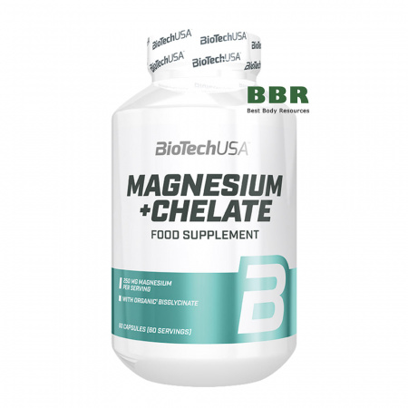 Magnesium + Chelate 60 Caps, BioTechUSA