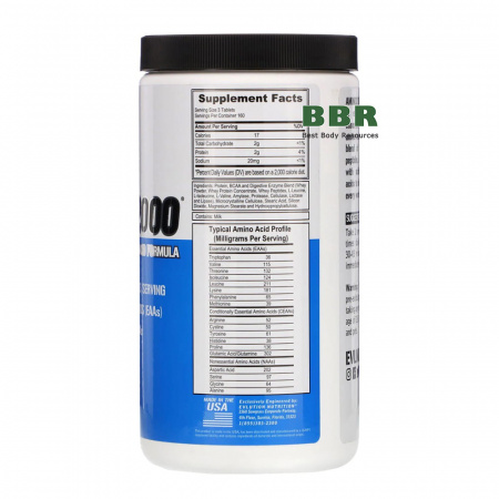 Amino 2000 480 Tabs, EVL