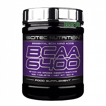 BCAA 6400 125tab, Scitec Nutrition