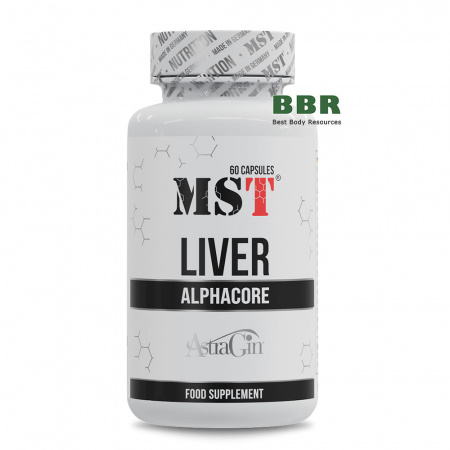 Liver Alphacore 60 Caps, MST