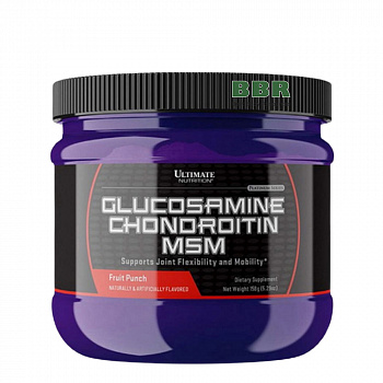 Glucosamine & Chondroitin MSM 158g, Ultimate Nutrition