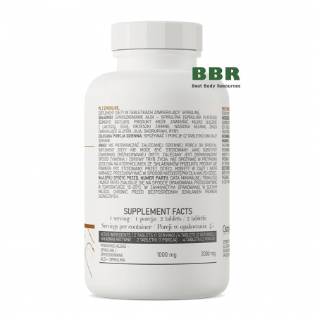 Spiruline 90 Tabs, OstroVit Spiruline 90 Tabs, OstroVit