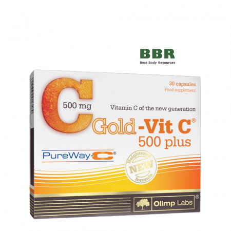 Gold Vit C 500 plus 30 Caps, Olimp