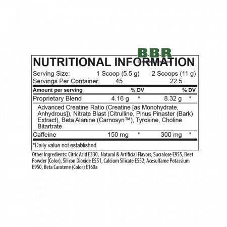 Jack-3D 45 Servings 248g, USP Labs
