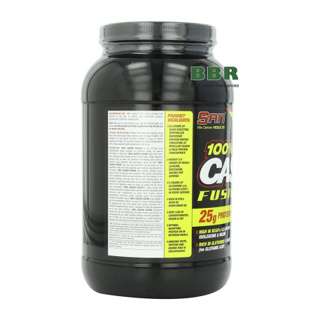 100% Casein Fusion 2.2 1008g, SAN 100% Casein Fusion 2.2 1008g, SAN