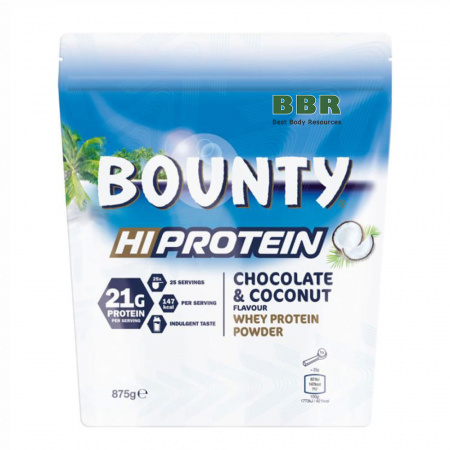 Bounty Whey Protein Powder 875g, Mars Bounty Whey Protein Powder 875g, Mars