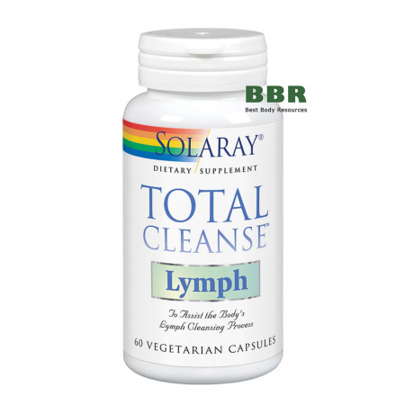 Total Cleanse Lymph 60 Veg Caps, Solaray